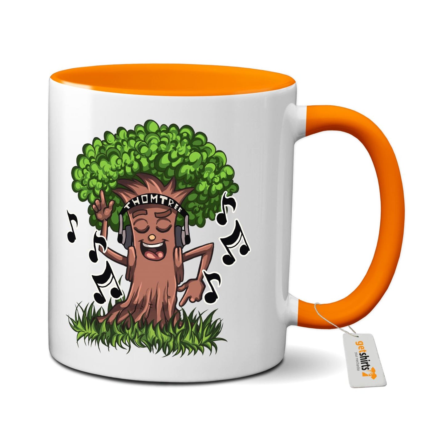 Tasse farbig - Dance-Tree