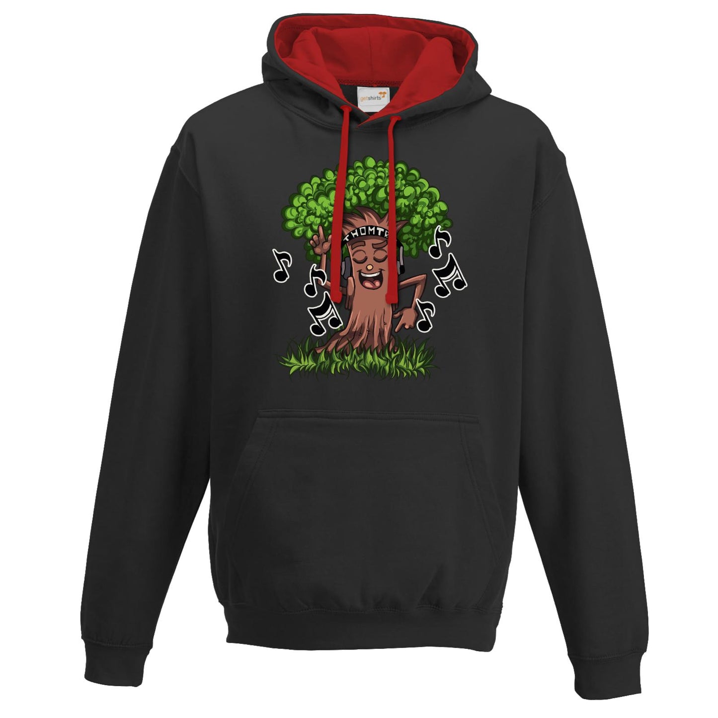 Hoodie Zweifarbig - Dance-Tree