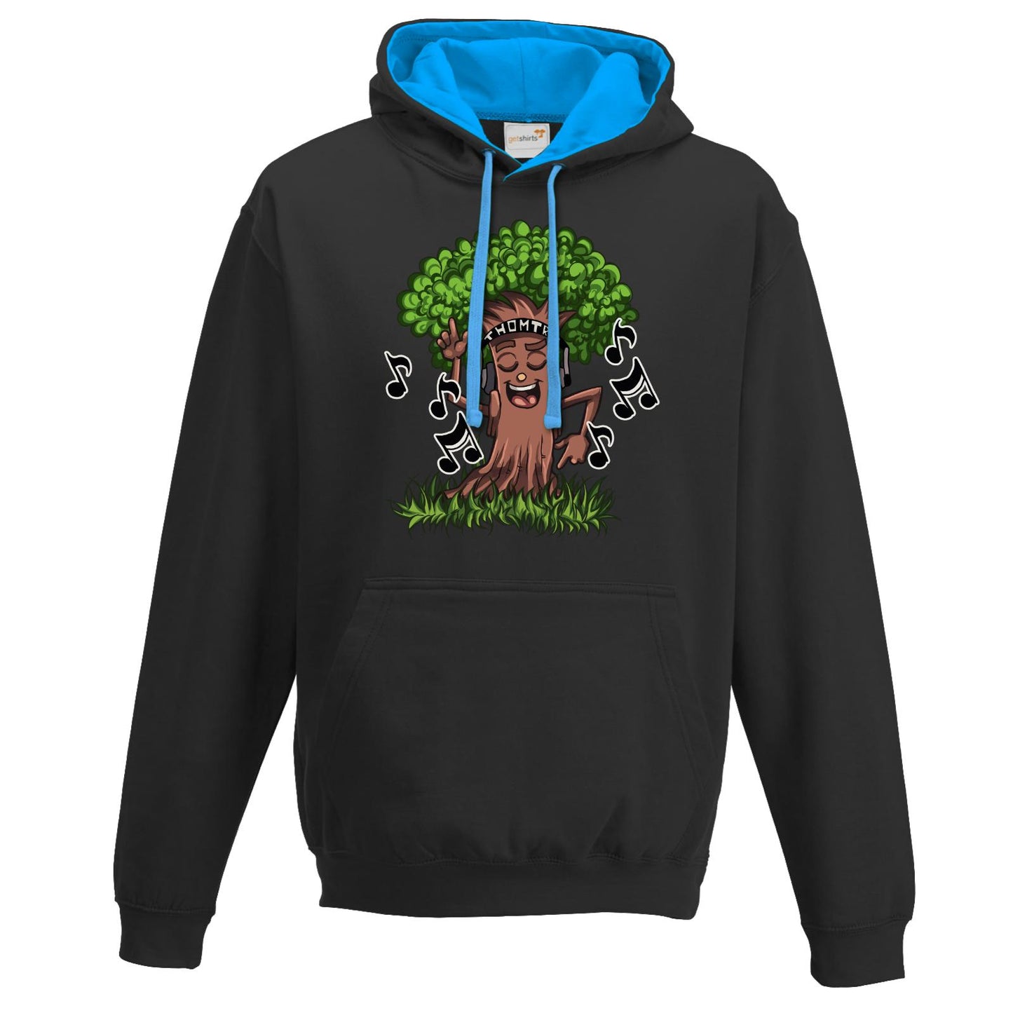 Hoodie Zweifarbig - Dance-Tree