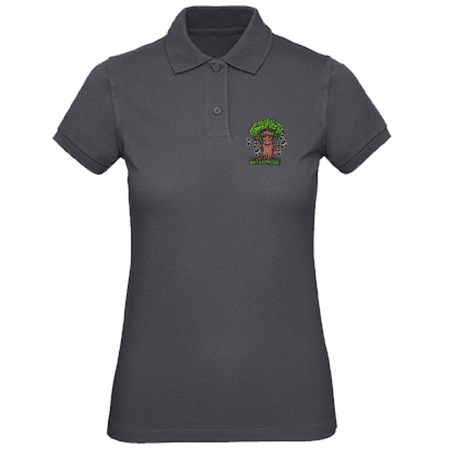 B&C Inspire Poloshirt Damen - Dance Baum