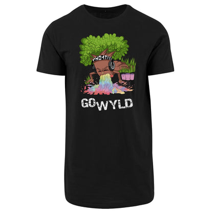 Shaped Long Tee - Go Wyld