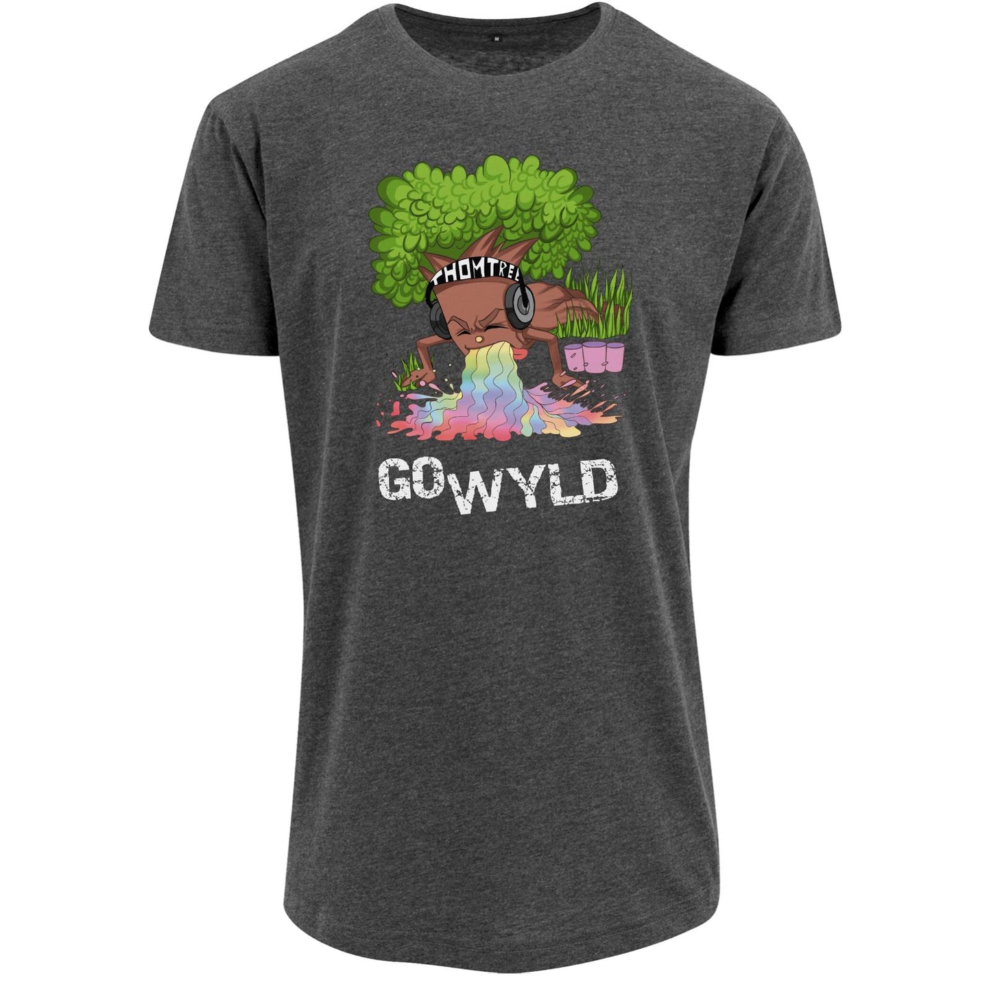 Shaped Long Tee - Go Wyld