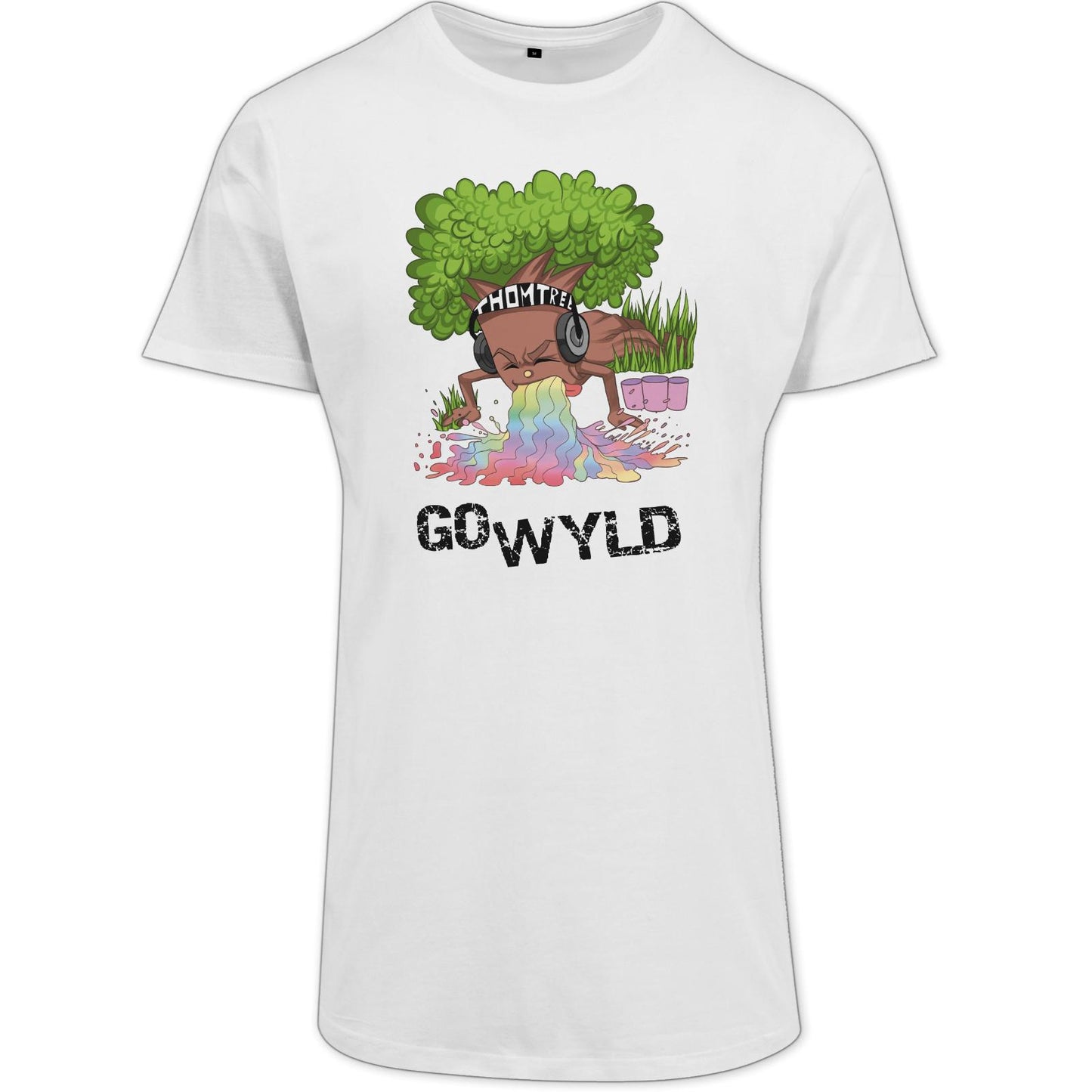 Shaped Long Tee - Go Wyld